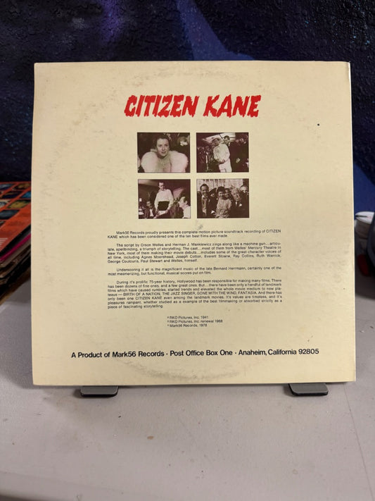 CITIZEN KANE Sound Track