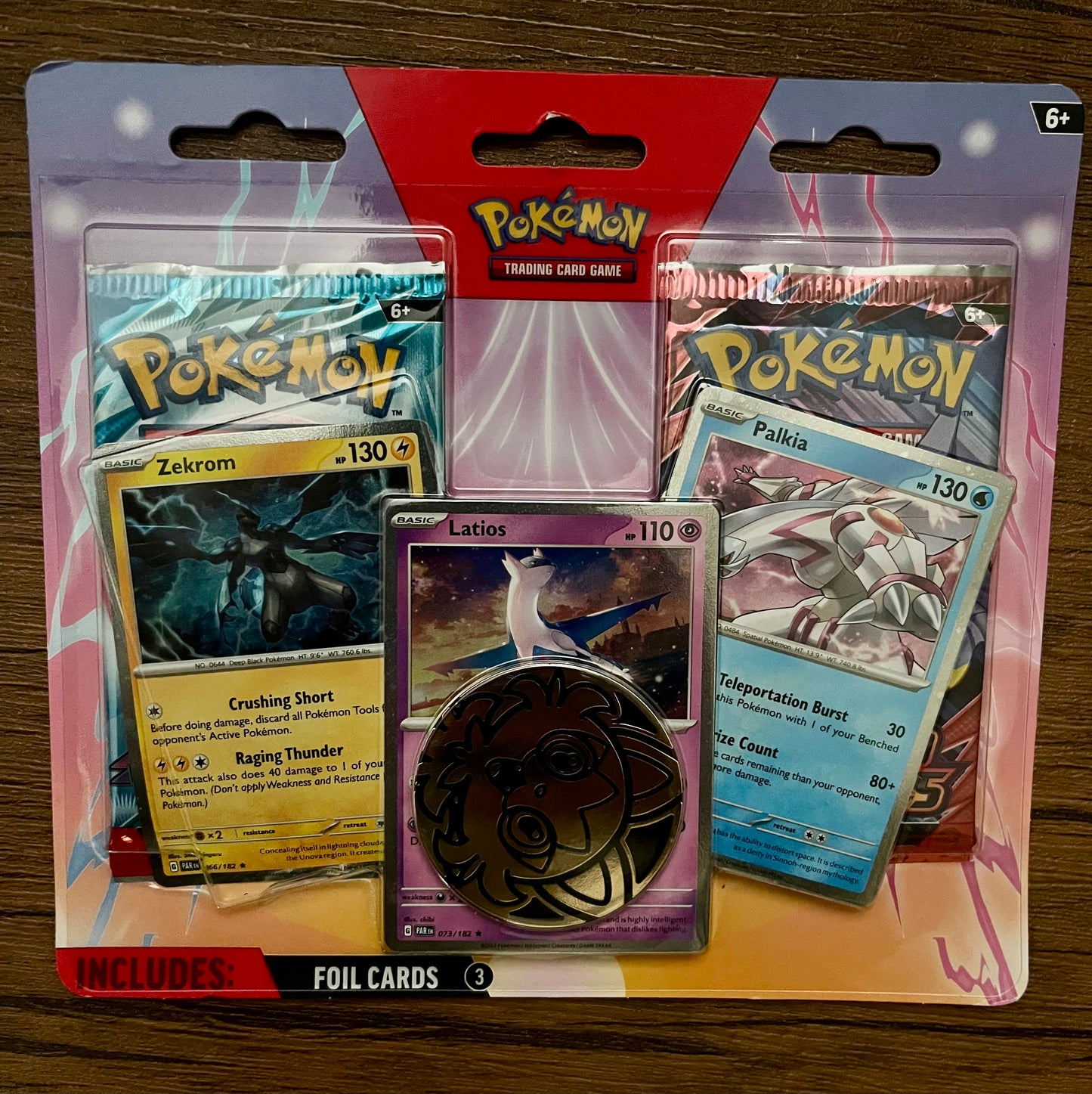 Pokémon Blister Latios, Zekrom & Palkia