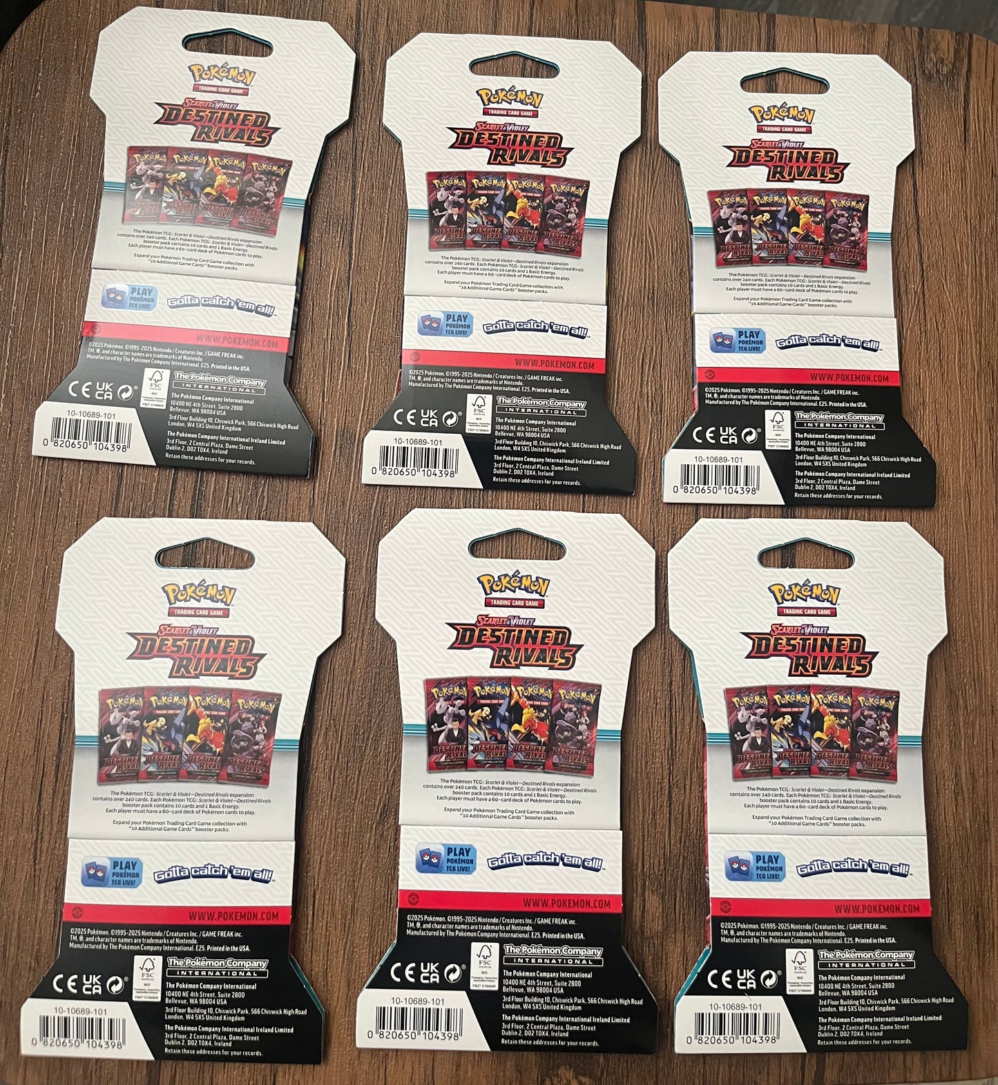 Destined Rivals Sleeved Booster Pack
