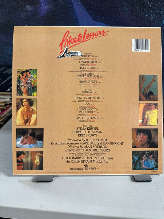 "PRIVATE LESSONS" AN ORIGINAL SOUNDTRACK RECORDING