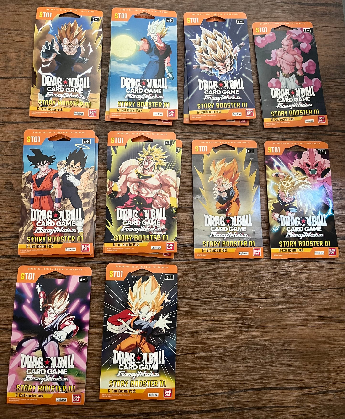 BANDAI Dragon Ball Fusion World Booster 01