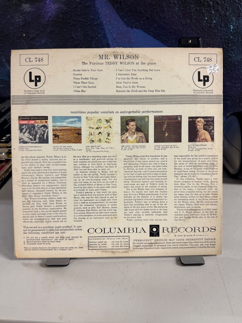 Mr. Wilson Record