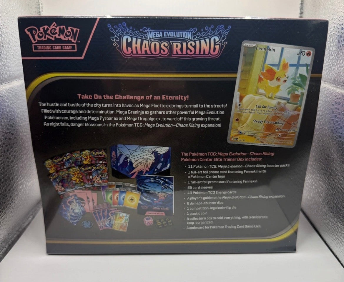 Pokemon Mega Evolution Chaos Rising Pokémon Center ETB