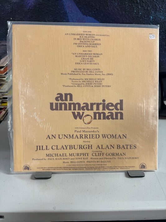An Unmarried Woman Soundtrack