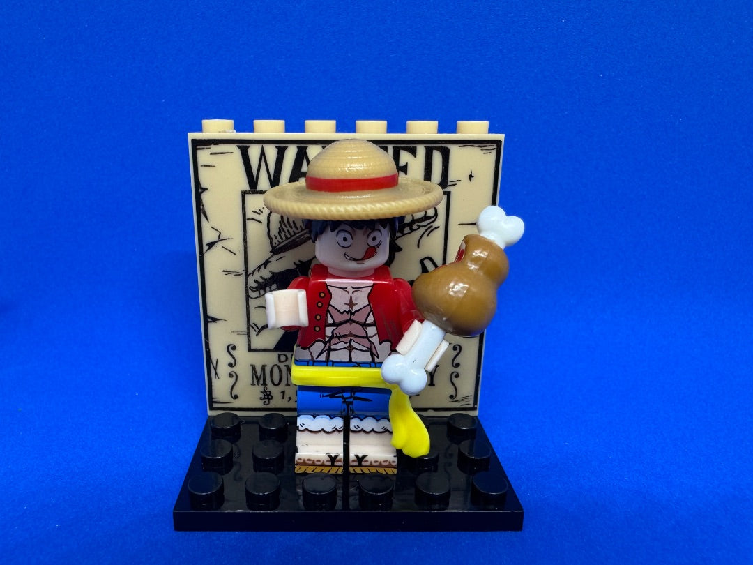 Minifigure - Monkey D. Luffy (Wanted)