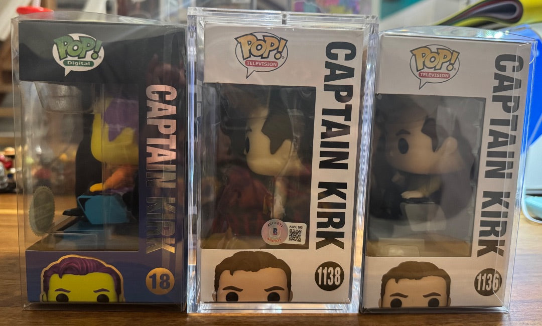 Funko - Autograph Set (CAPTAIN KIRK)