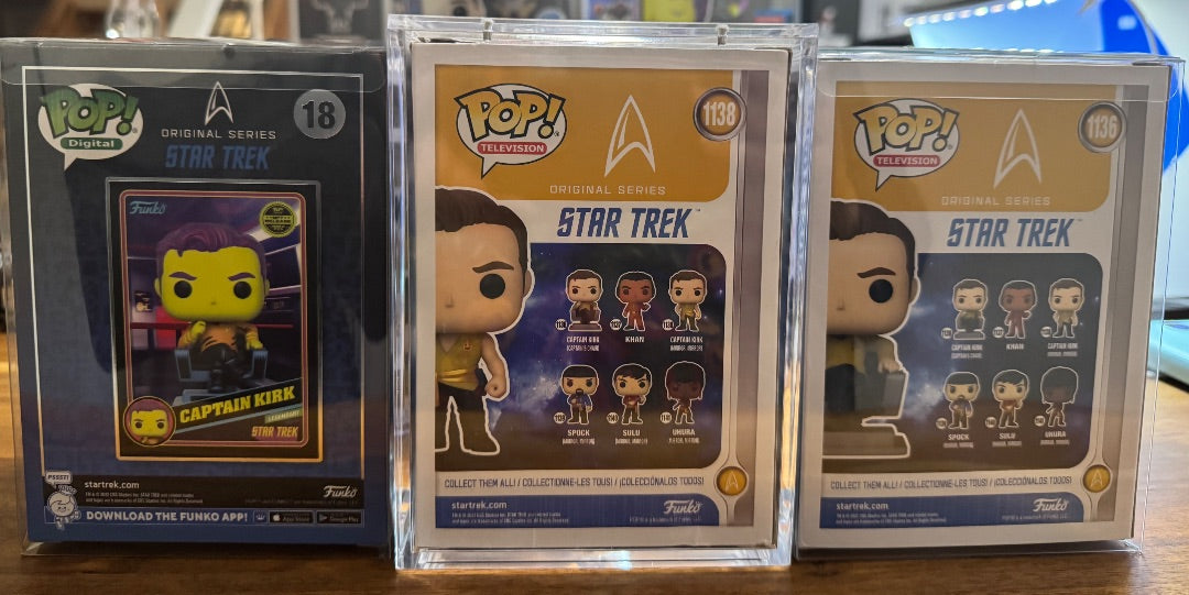 Funko - Autograph Set (CAPTAIN KIRK)