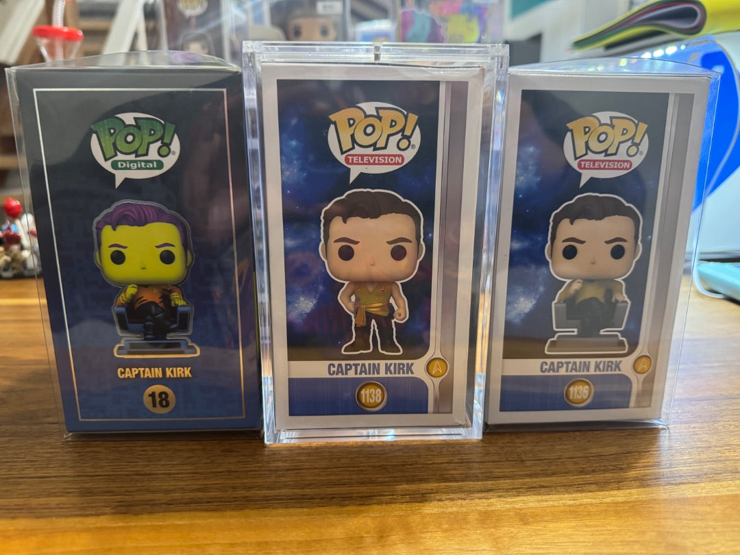 Funko - Autograph Set (CAPTAIN KIRK)