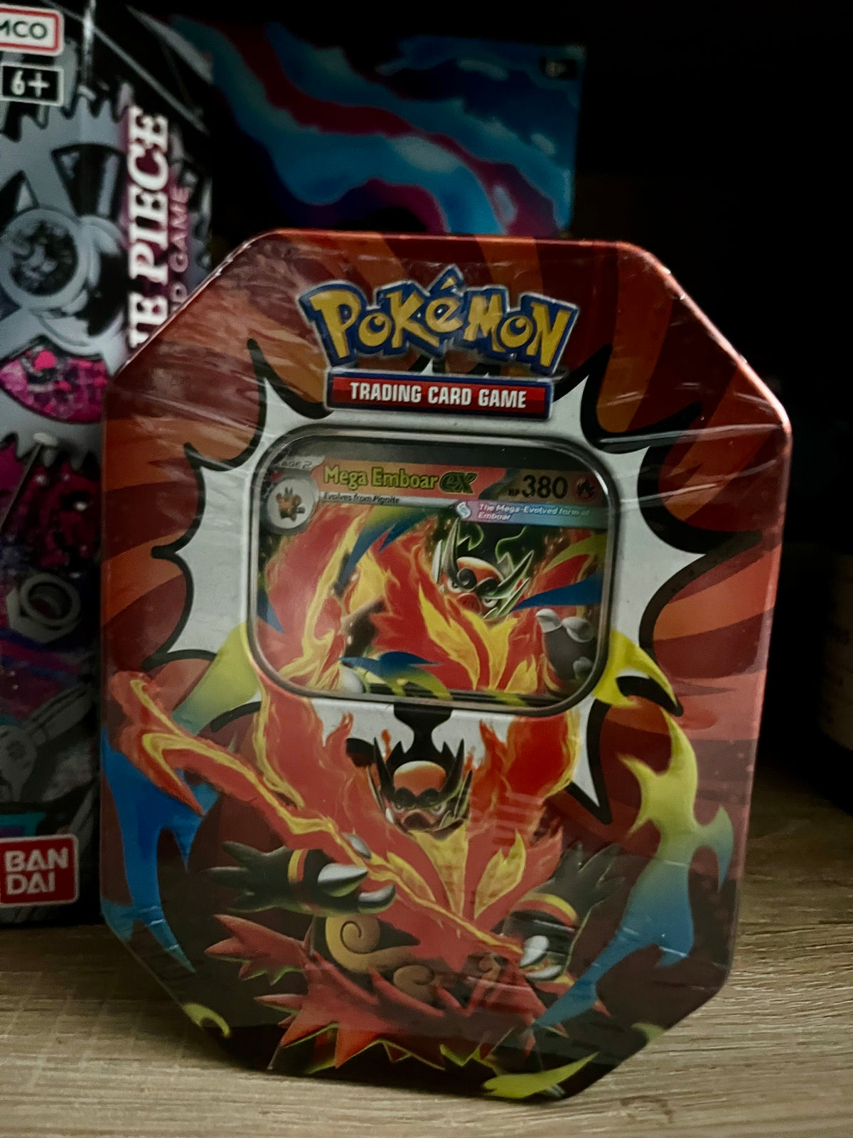 Ascended Heroes Mega Emboar ex Tin