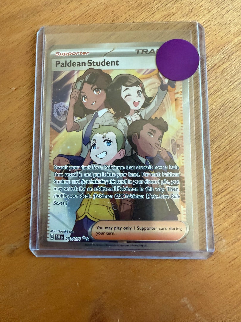 Paldean student Full art