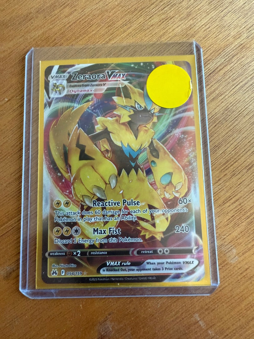 Zeraora vmax