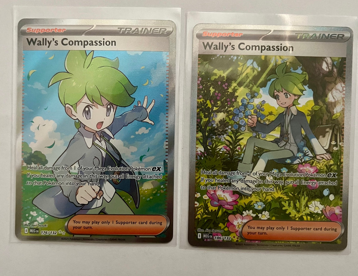 Pokémon Wally’s Compassion – 2 Card Lot – Near Mint