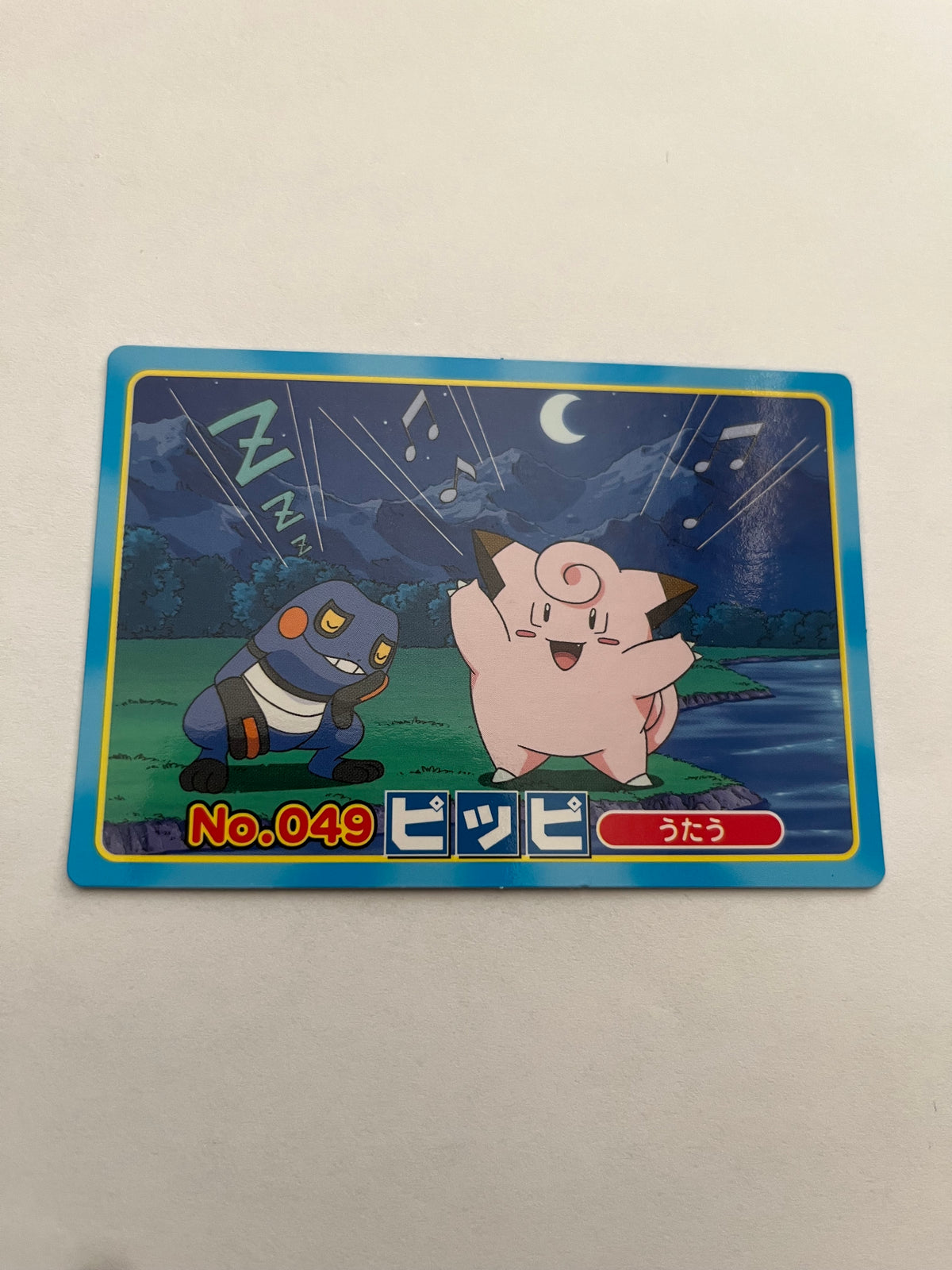Pokémon vintage Japanese Clefairy No. 049
