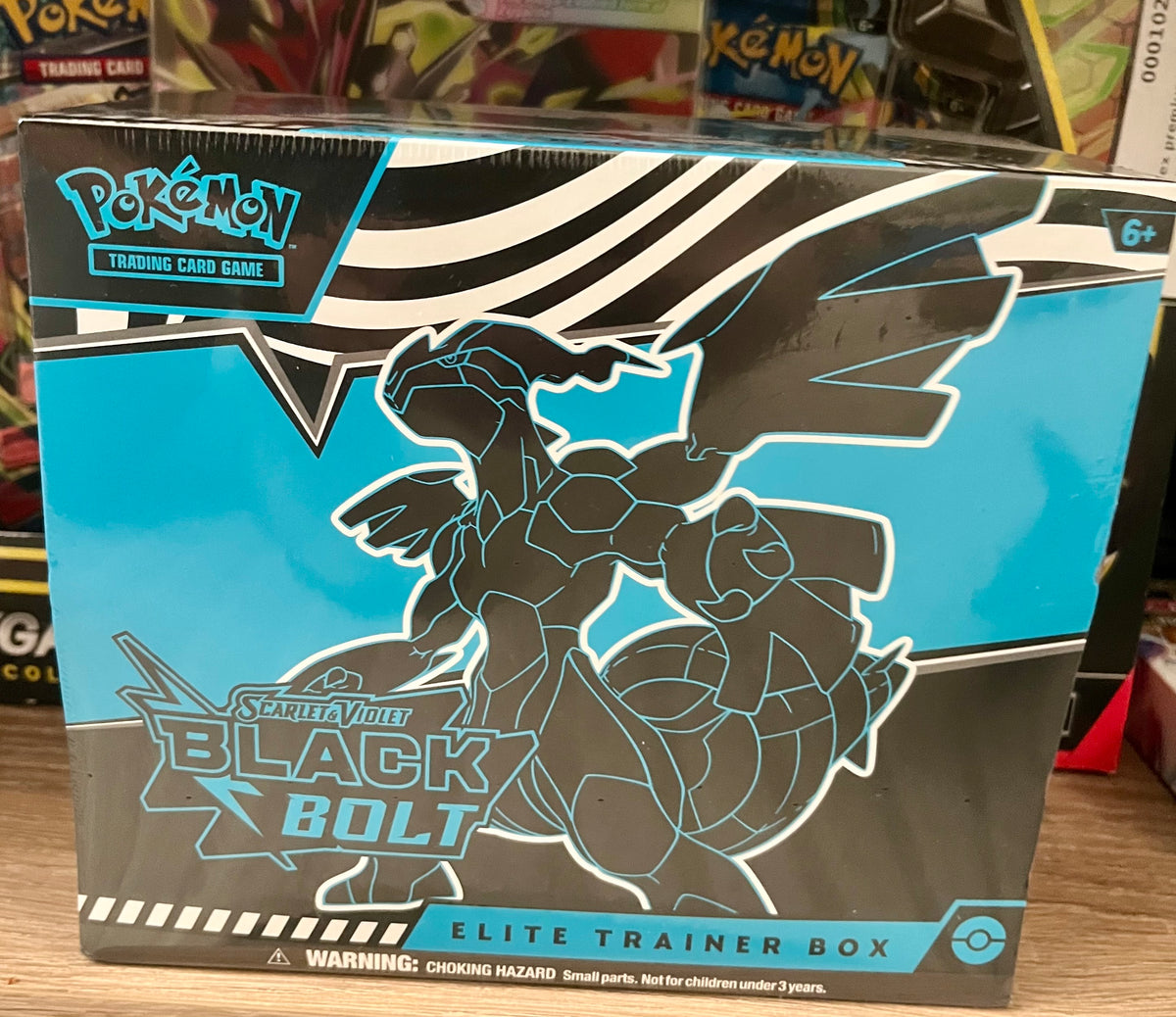 Pokémon Scarlet & Violet Black Bolt Elite Trainer Box