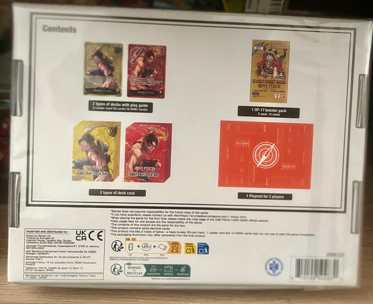 One Piece Game Set Sail Deck Set (SD-01)