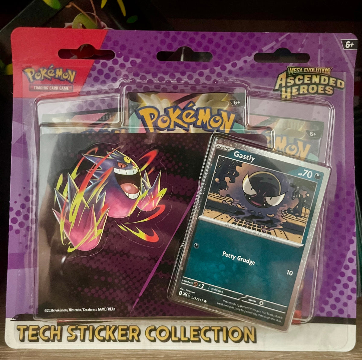 Pokemon Ascended Heroes Tech Sticker Collection
