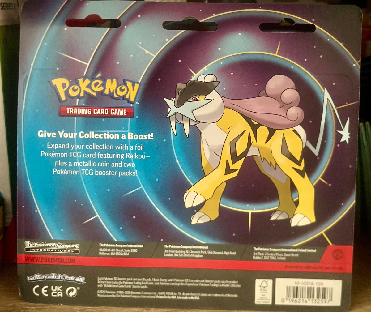 Pokémon TCG Raikou Collection