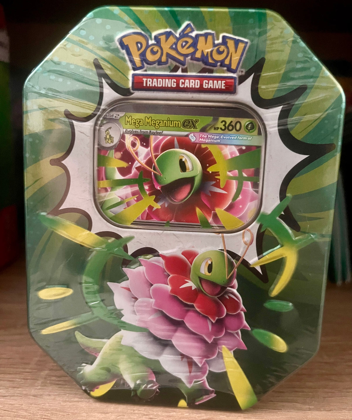 Ascended Heroes Tin Mega Meganium ex