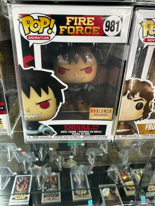 Shinra Funko Pop GITD Exclusive