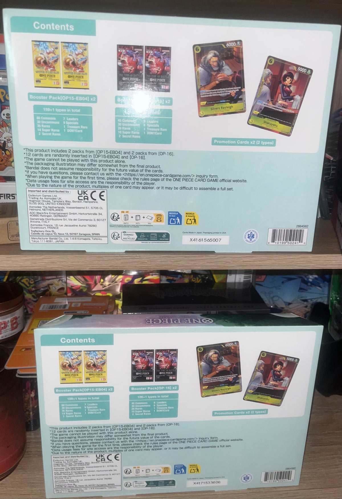 One Piece Card illustration Box – Rayleigh/Shakuyaku