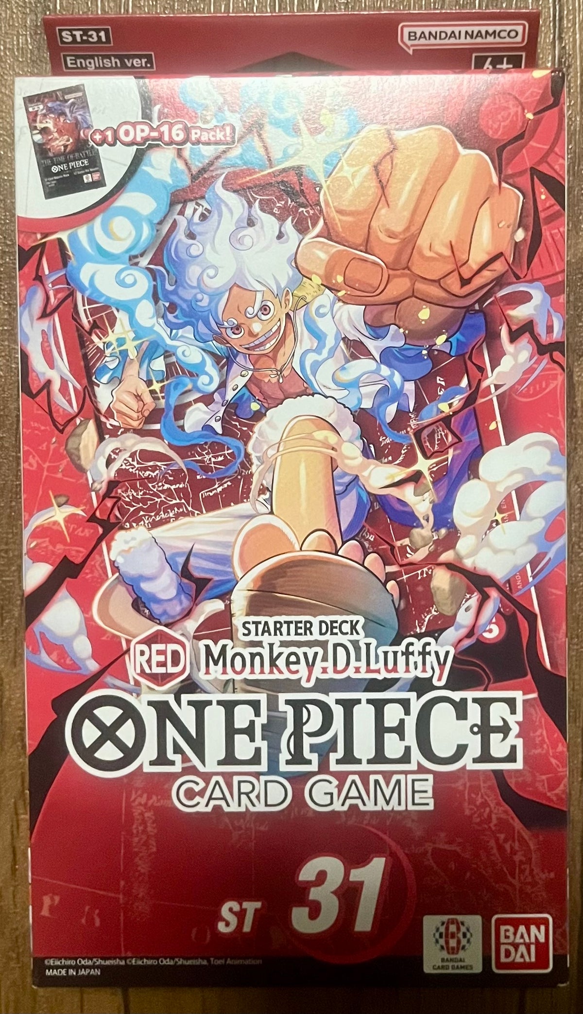 One Piece Starter Deck ST-31 Red Monkey D. Luffy