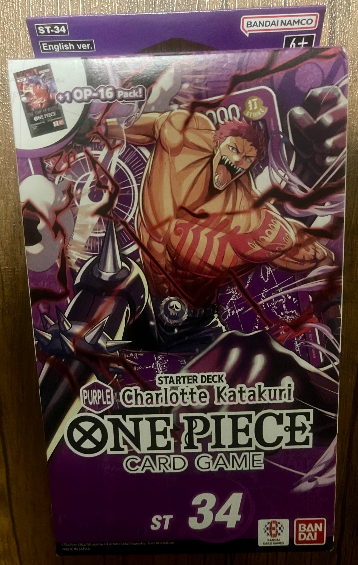 One Piece Starter Deck ST-34 Purple Charlotte Katakuri