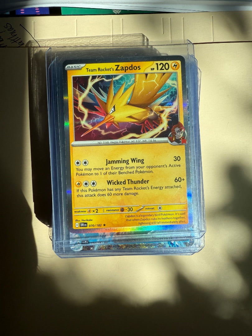 Team rockets zapdos