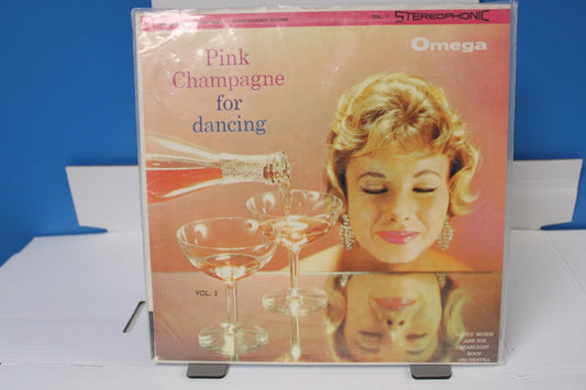 Pink Champagne for dancing