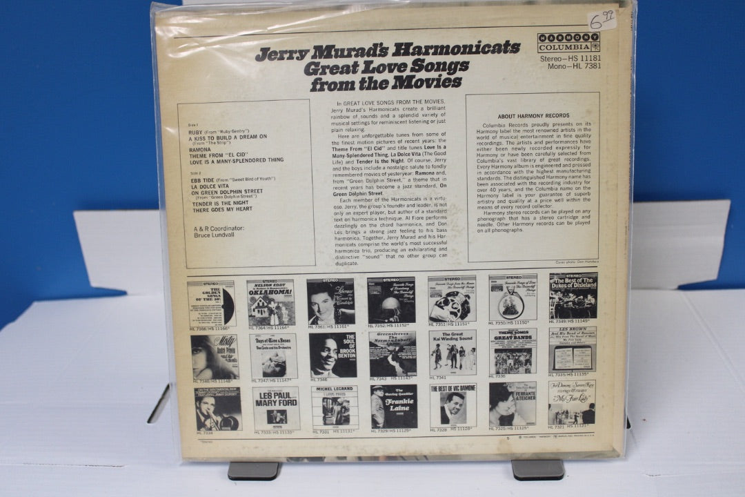 Jerry Murads Harmonicats Great Love Songs from