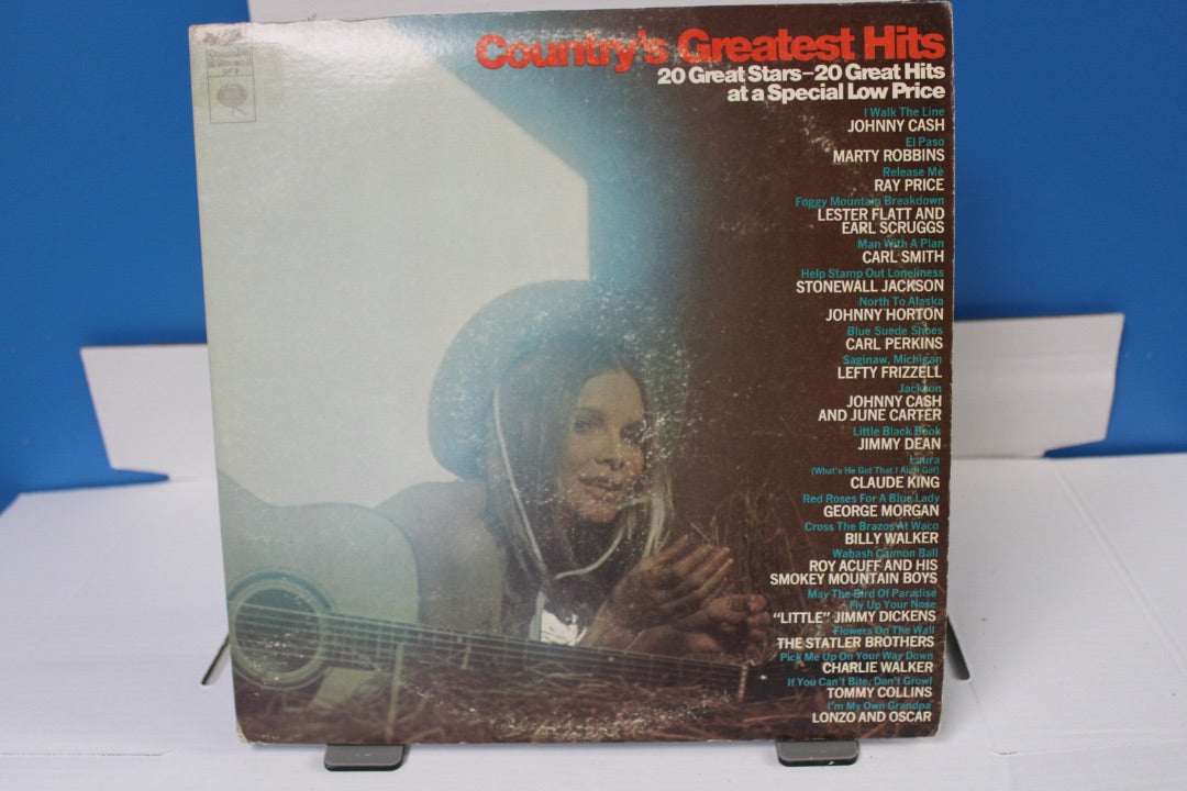 Country's  Greatest Hits 20 Great Stars -20 Great Hits at a Special Low Price