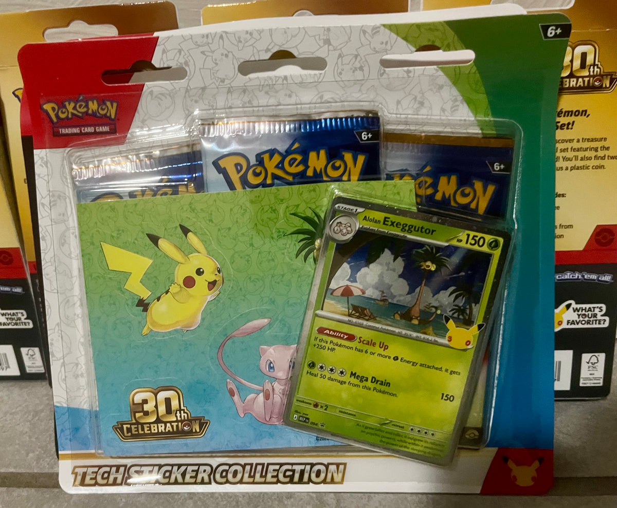 30th Celebration Tech Sticker Collection – Alolan Exeggutor