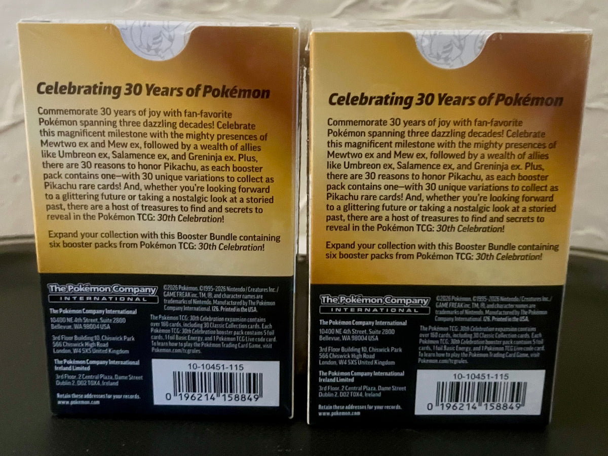 30th Celebration Booster Bundle