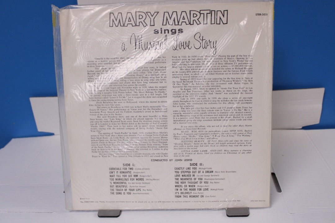MARY MARTIN SINGS
