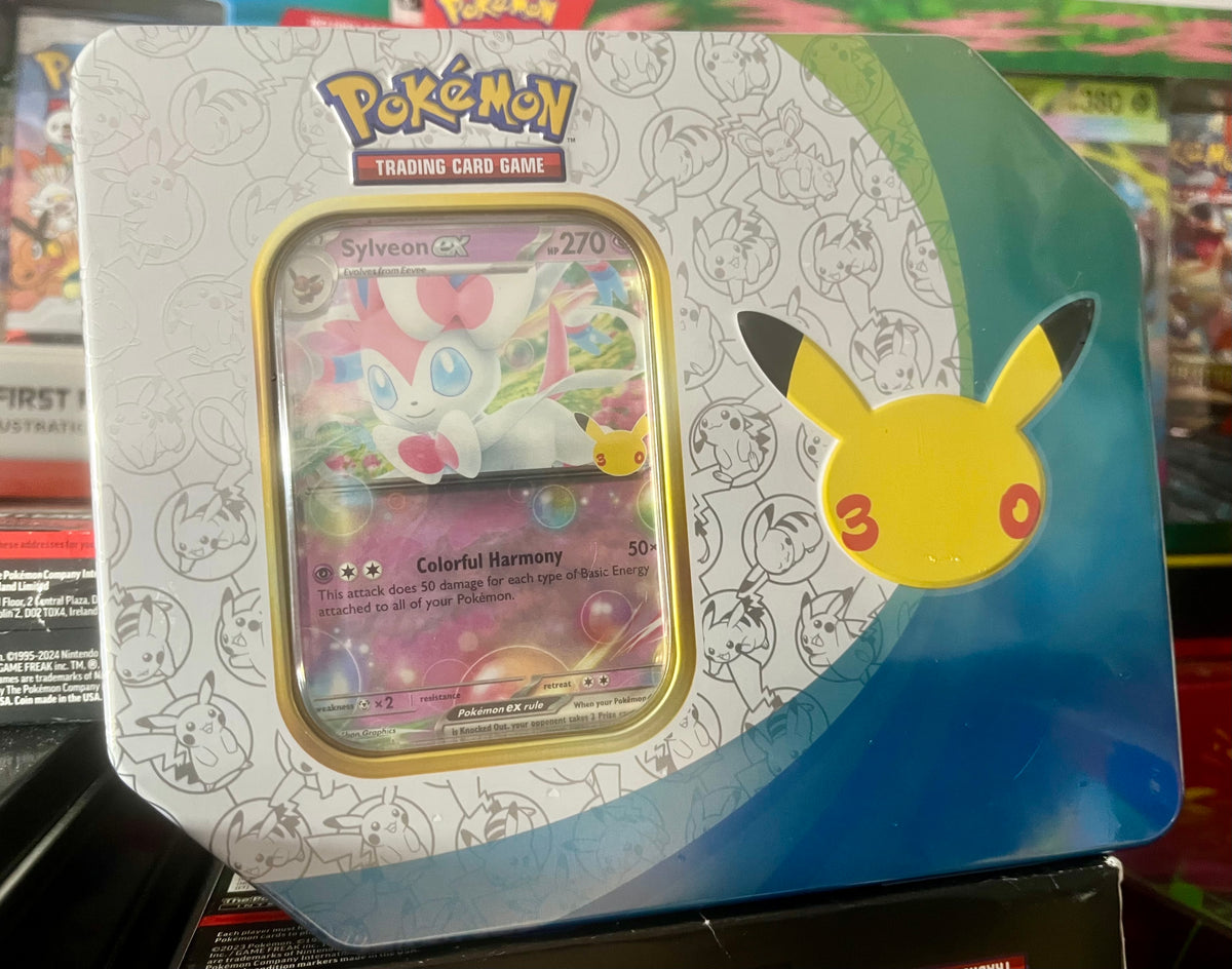Pokémon TCG 30th Celebration Tin – Sylveon ex