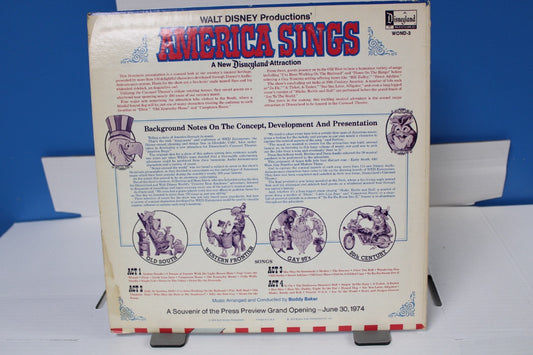 AMERICA SINGS Disney
