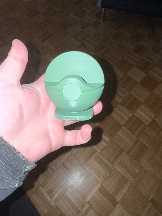 3D pokeball phone holder