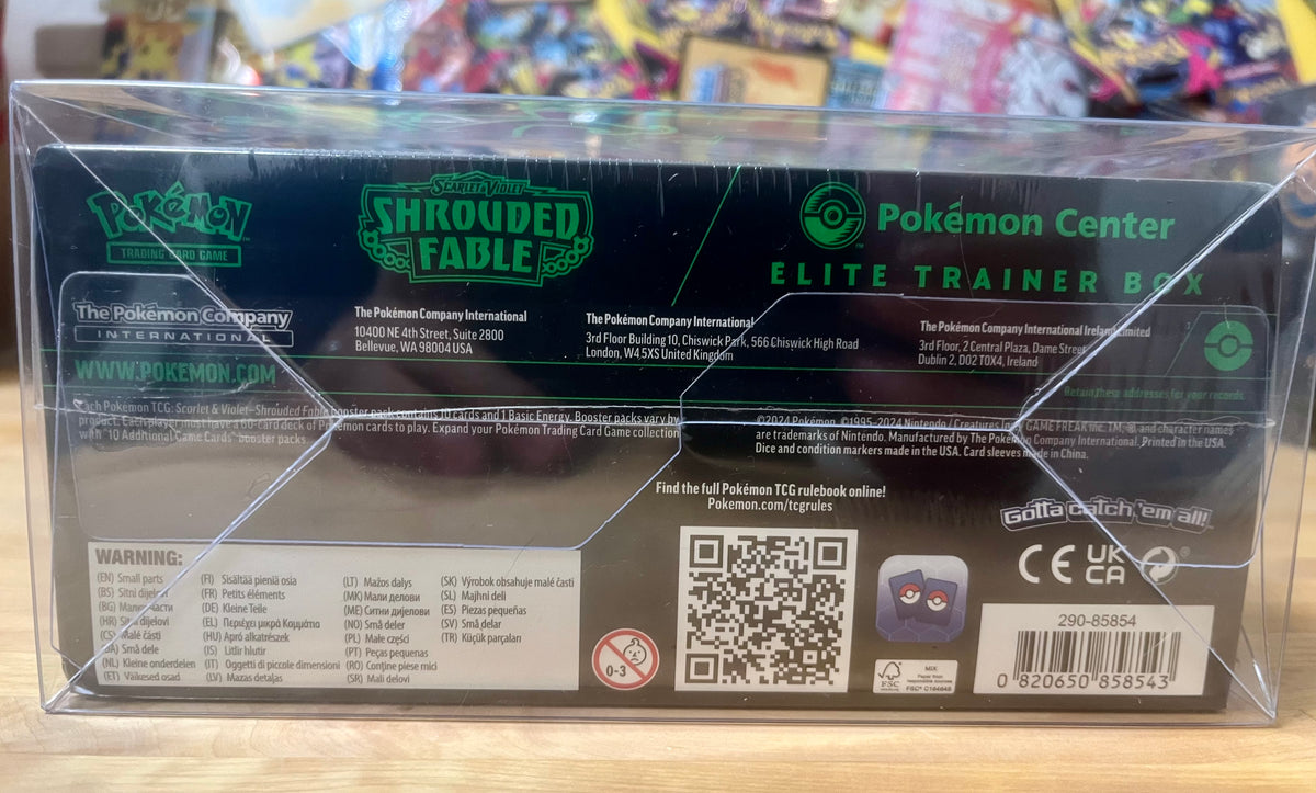 Pokémon Shrouded Fable Pokémon Center Elite Trainer Box