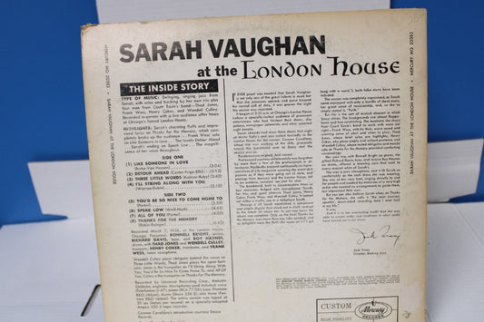 Sarah Vaughan After hours at the London House