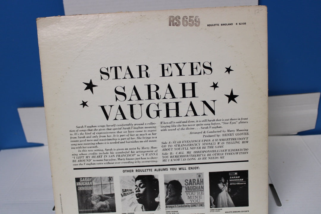 Sarah Vaughan Star Eyes
