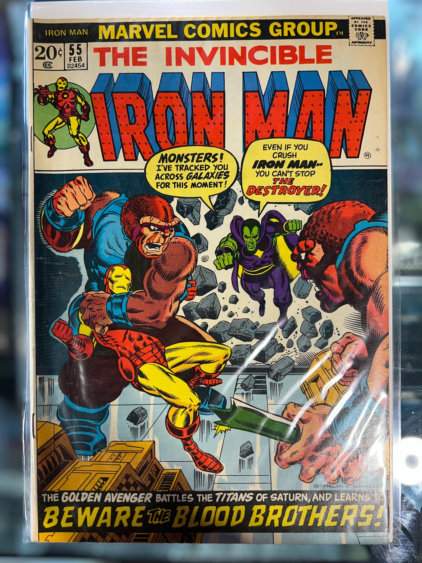 Invincible Iron Man #55