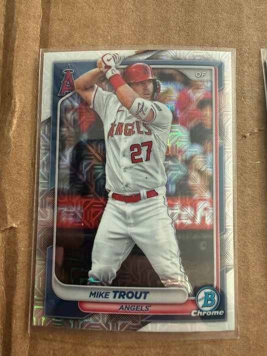 Mike Trout Mojo Refractor