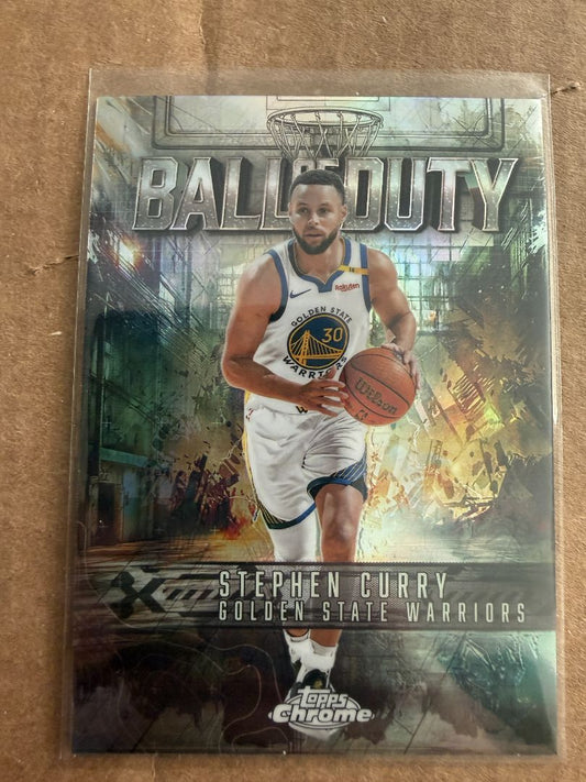 Stephen Curry Ball of Duty Refractor