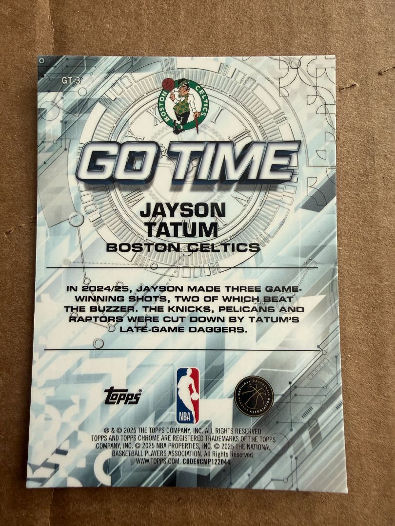 Jayson Tatum GO TIME