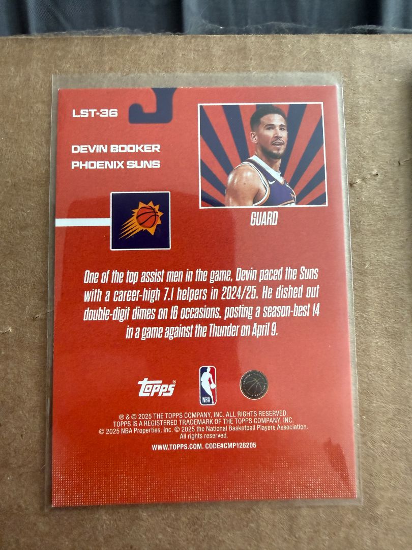 Devin Booker Limited Stock Legends