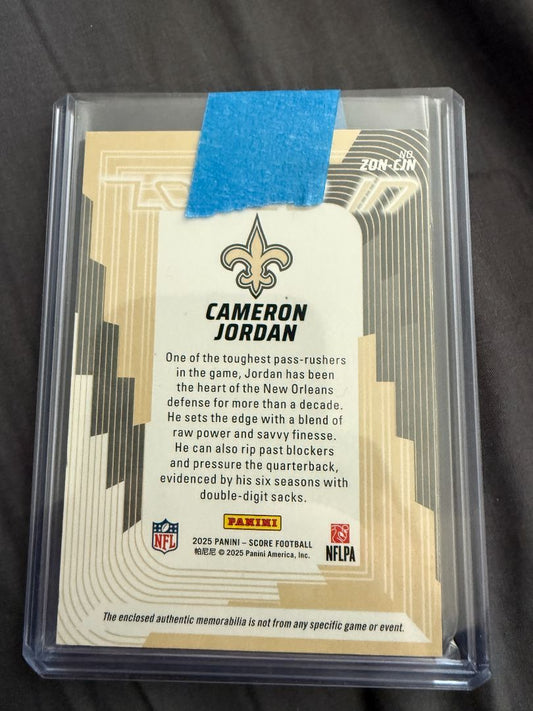 Cameron Jordan Zoned In Patch /100