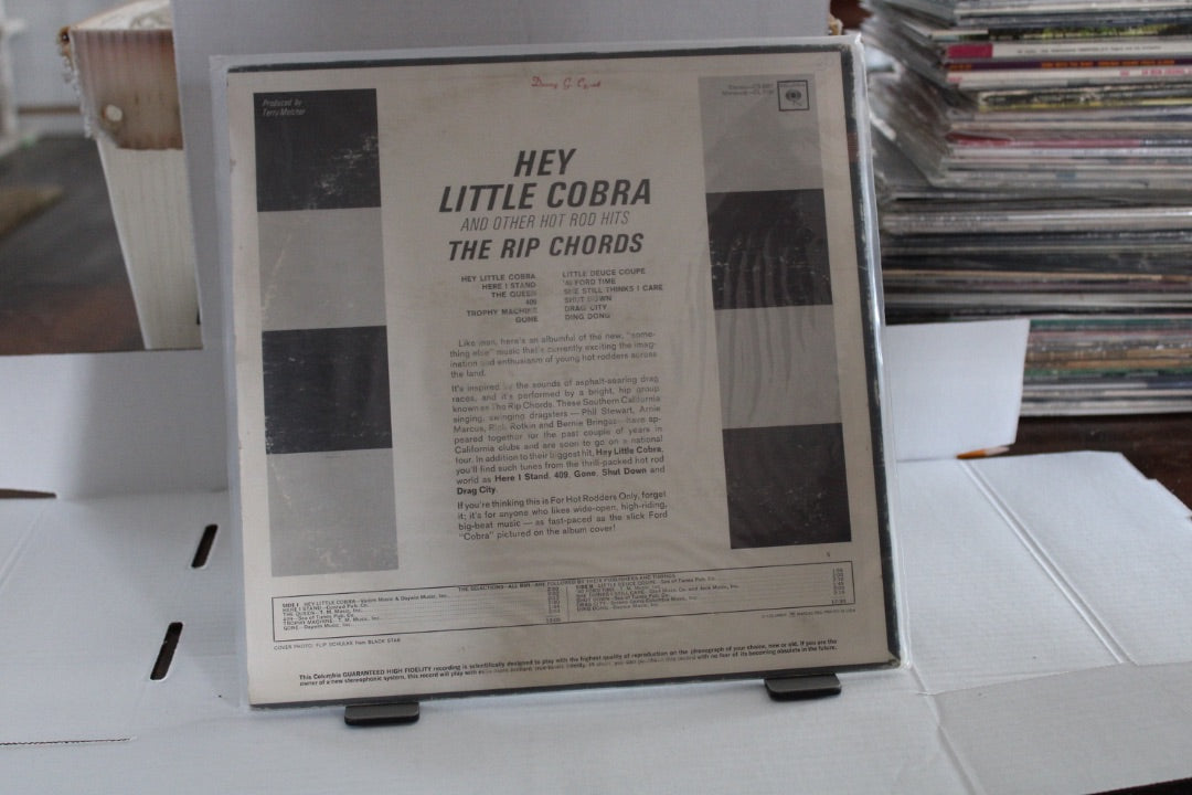 Hey Little Cobra 15 AND OTHER FOTROD THE RIPCHORDS