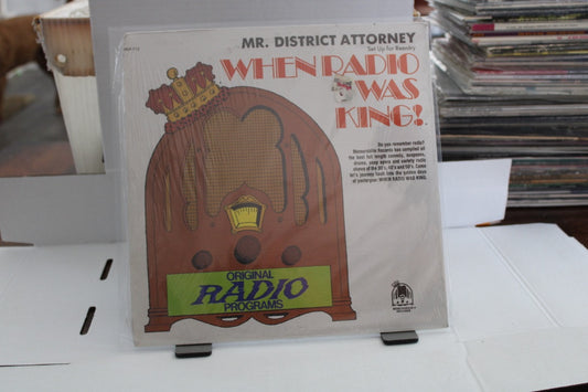 MR. DISTRICT ATTORNEY Set Up for Reentry WHEN RADIO * WAS KING!