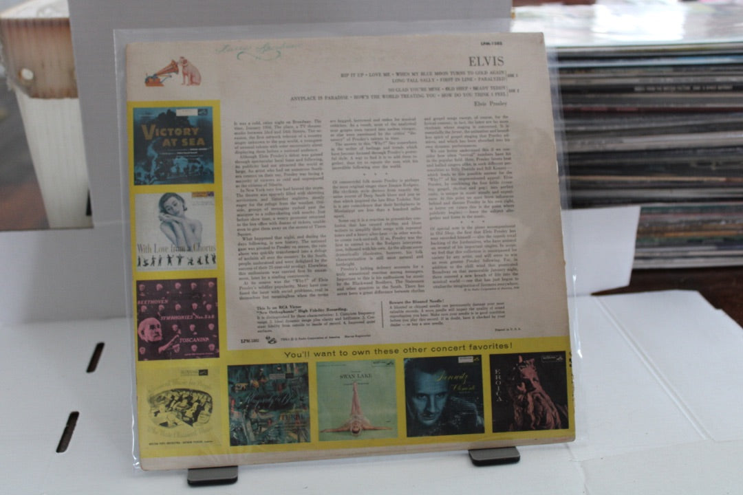 Elvis Presley - Elvis Vinyl LP - Mono - RCA Victor LPM-1382