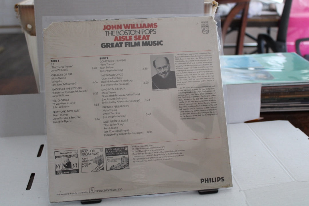 JOHN WILLIAMS THE BOSTON POPS AISLE SEAT GREAT FILM MUSIC