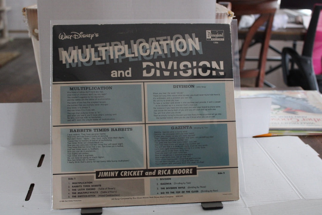 Disney Multiplication and DIVISION